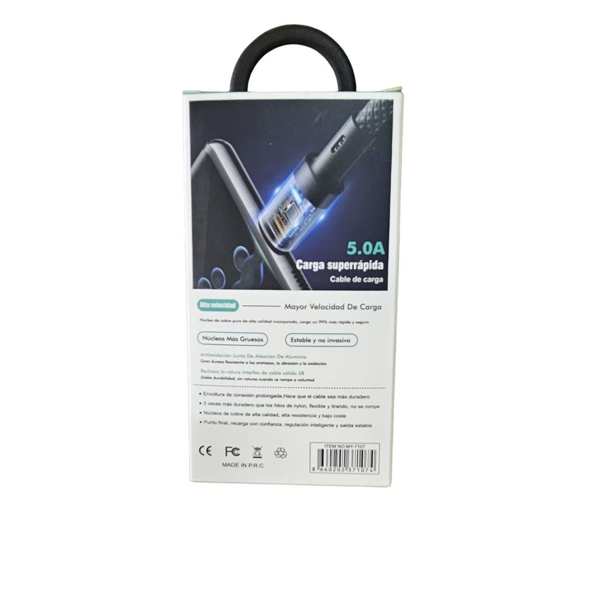 GENERICO - CABLE CARGA RAPIDA TYPE-C A USB - BAIHUO