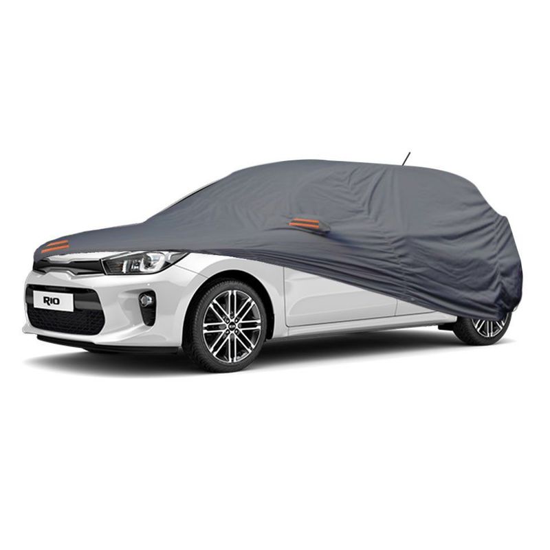 SMART COVER - COBERTOR IMPERMEABLE AUTO KIA RIO HATCHBACK  - GRIS