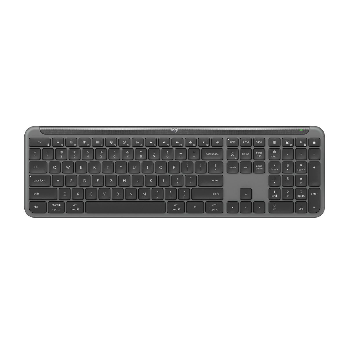 LOGITECH - Logitech - Teclado K950 Signature Slim Wireless Spa - Negro