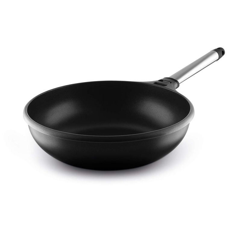 GreenPan Premiere Wok - 30 cm - RVS - Inductie - vd Garde Warenhuis