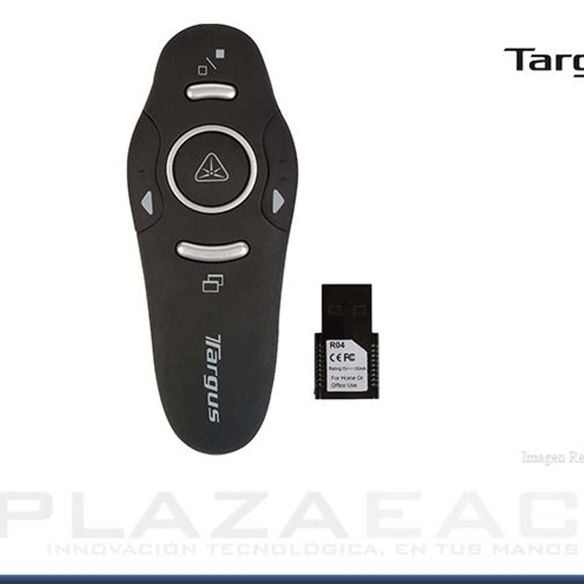 TARGUS - PRESENTADOR TARGUS INALAMBRICO, PUNTERO LASER, 9M, NEGRO P/N: AMP16US