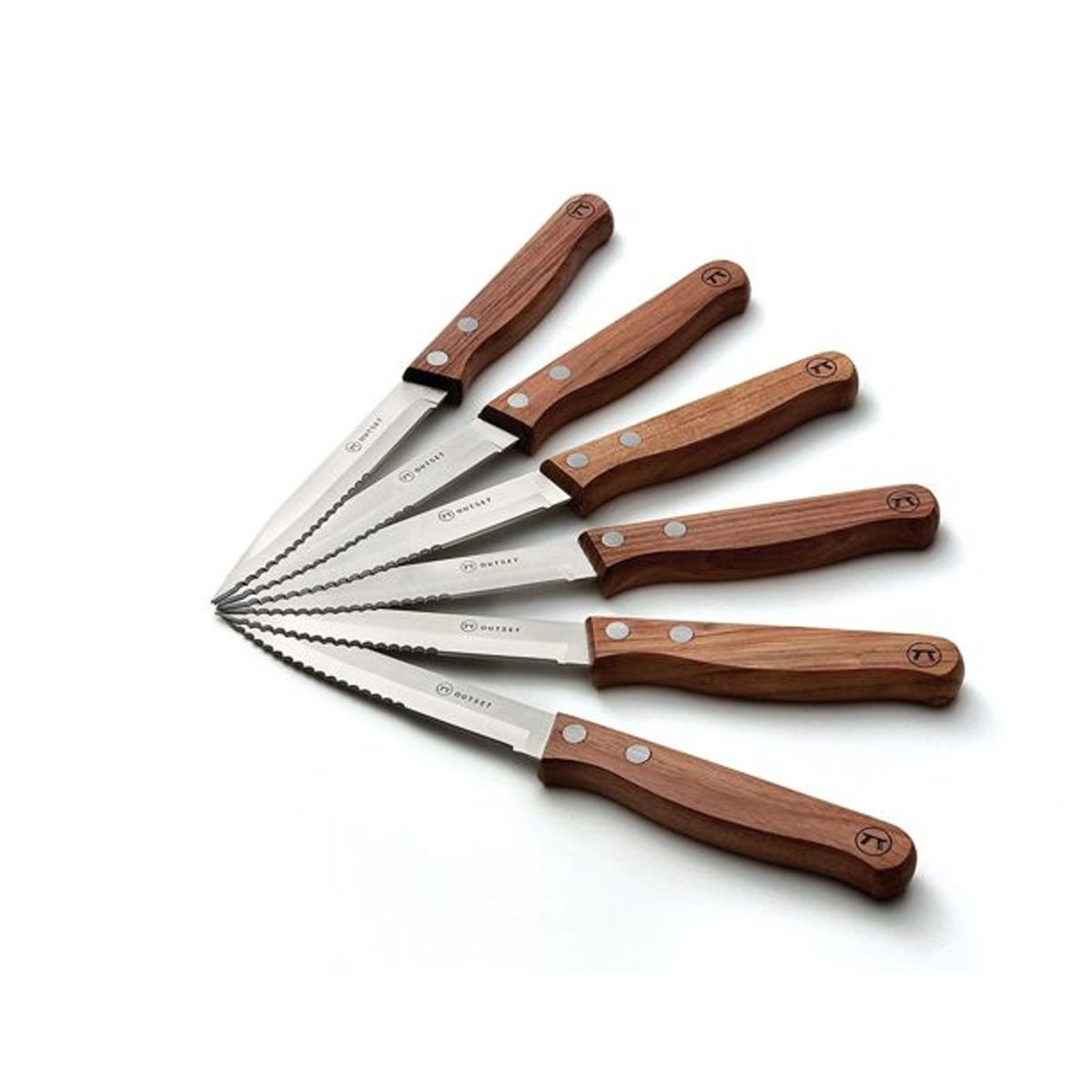 OUTSET - Set De 6 Cuchillos Para Carne - OUTSET