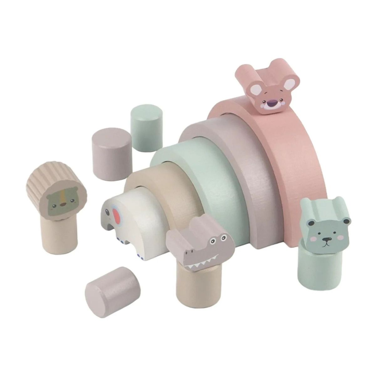 GENERICO - Arcoiris Waldorf  Animal Color Pastel