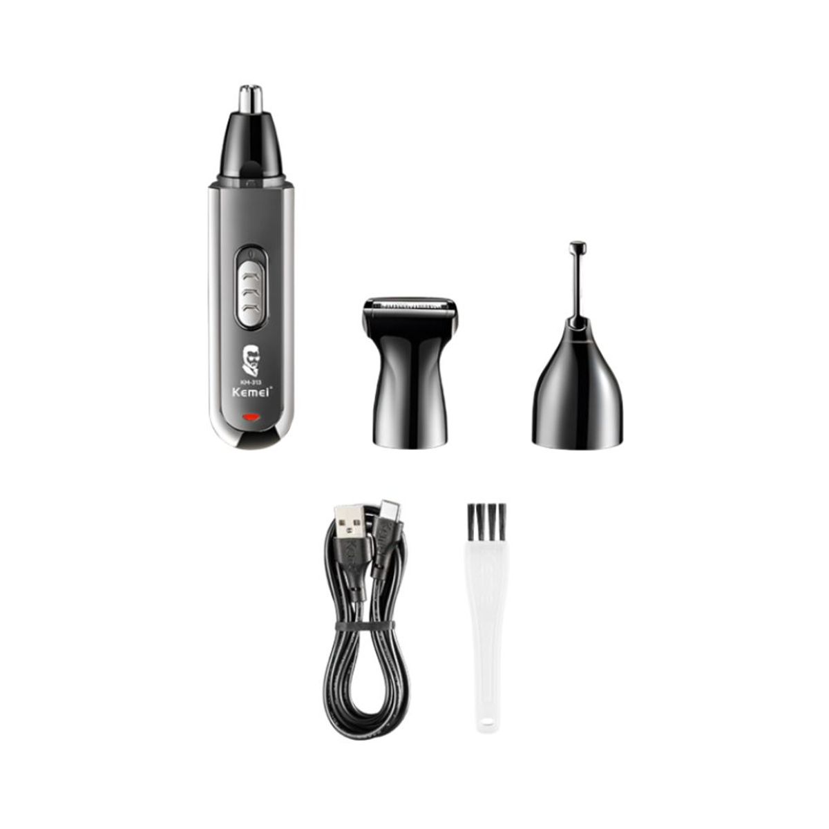 KEMEI - Recortadora de Nariz Recargable Kemei 3 en 1