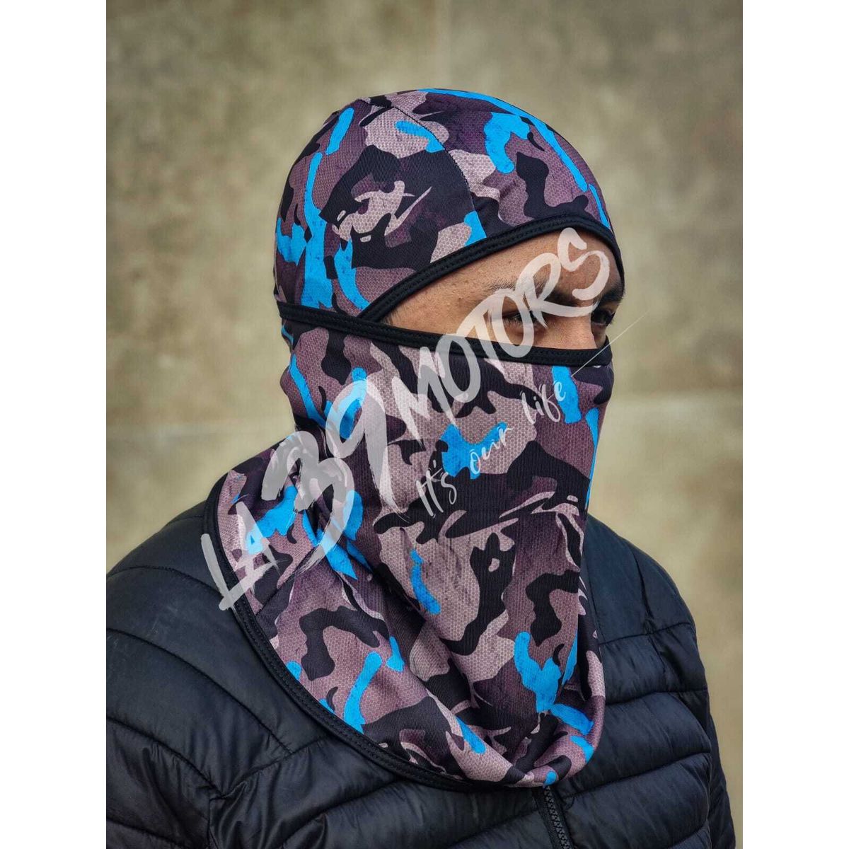 GENERICO - BALACLAVA MILITAR CAMUFLADO AZUL