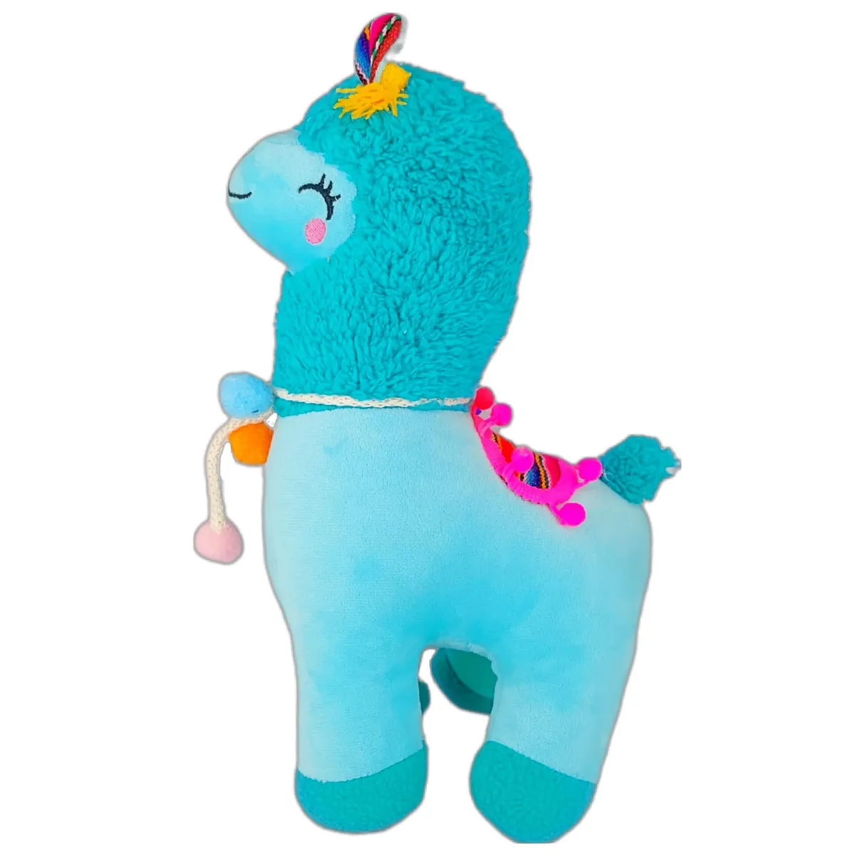 GENERICO - Peluche de llama turquesa