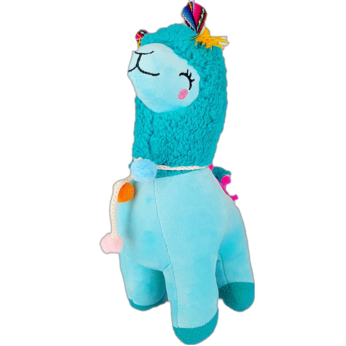 GENERICO - Peluche de llama turquesa