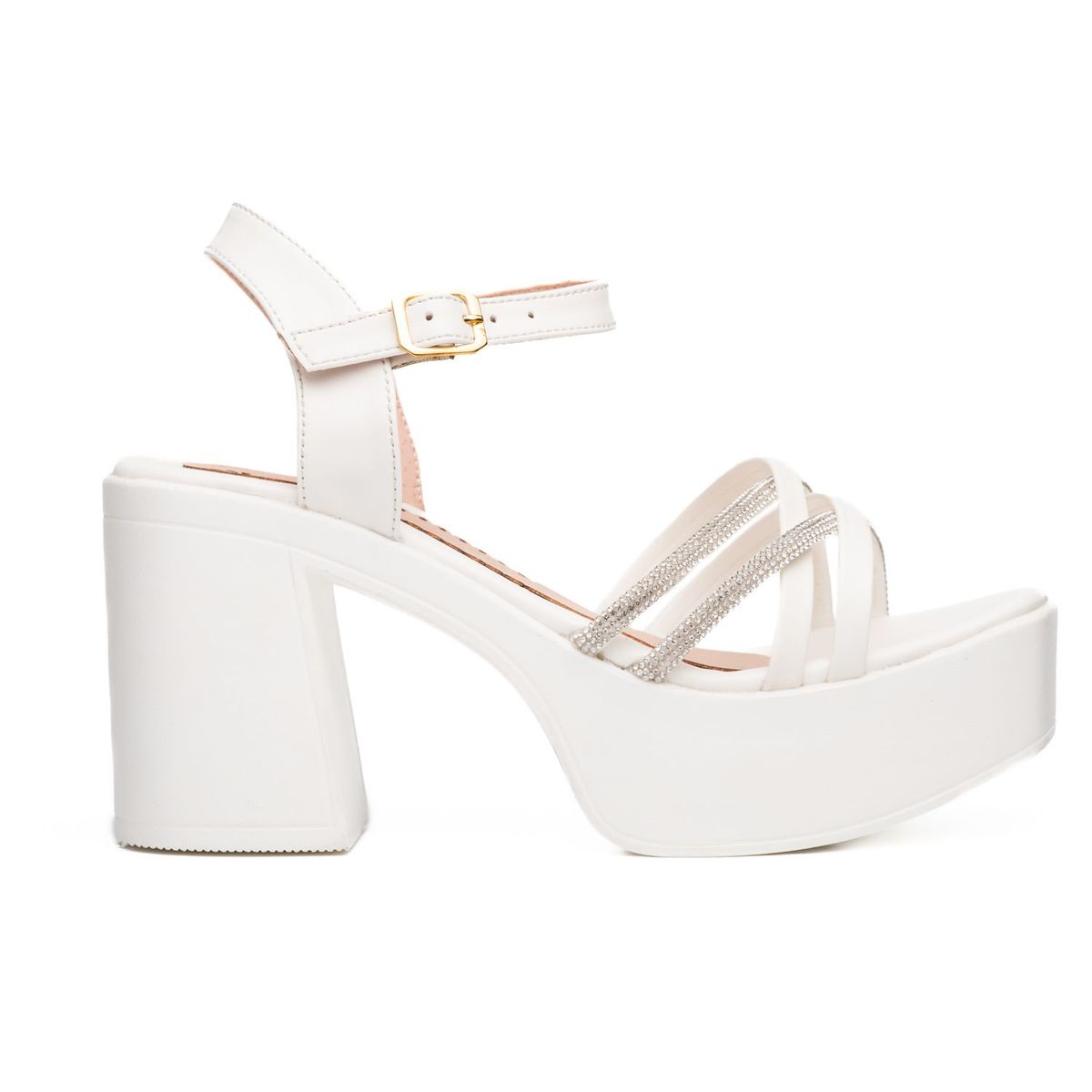 NEBULA - Sandalia Yanci - Nébula - Blanco