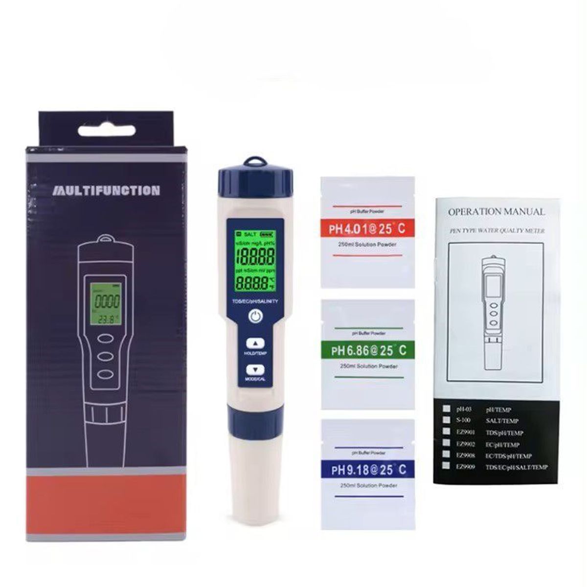 SM - PHMETRO MULTIFUNCIÓN 5 EN 1