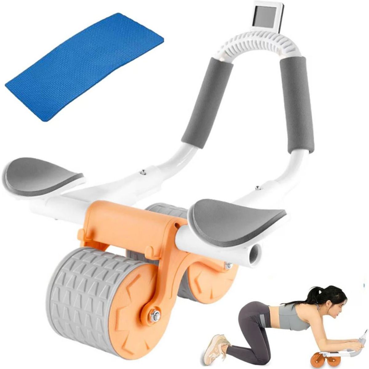 GENERICO - Rodillo Abdominal de Rebote Automático