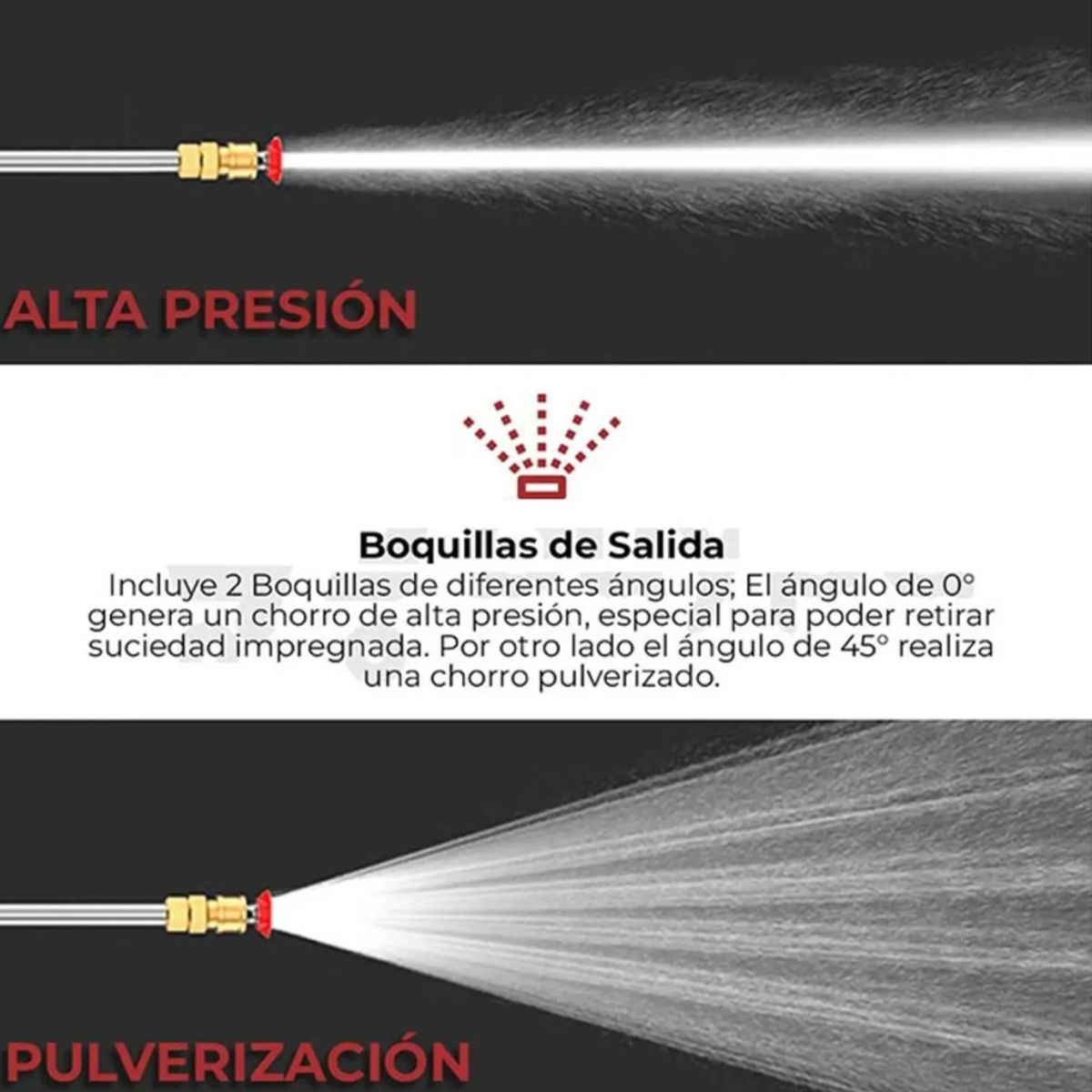 OEM - Pistola Hidro lavadora 160V Bateria Grande - Inalámbrico Alta Presión
