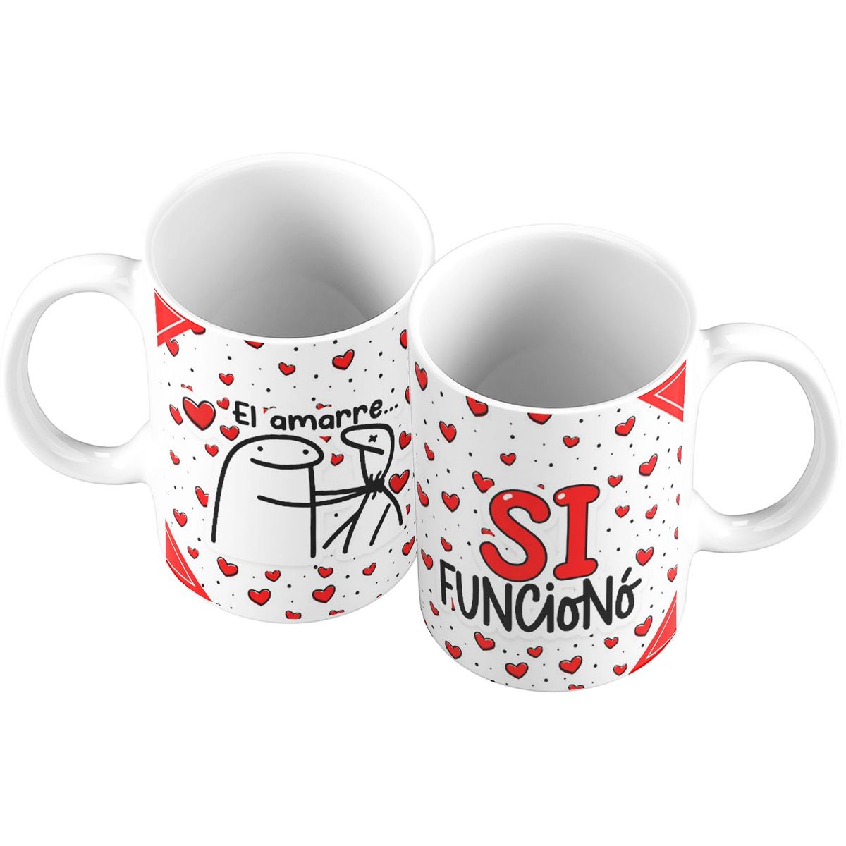 GENERICO - Taza Mug 11oz EL AMARRE SI FUNCIONO - BLANCO