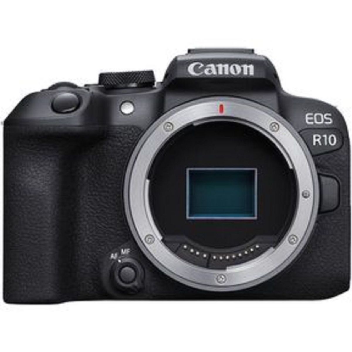CANON - Canon EOS R10 Sin Espejo Cámara Solo Cuerpo Con Adaptador - Negro