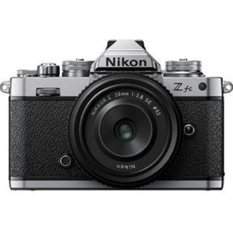 NIKON - Nikon Zfc Sin Espejo Cámara Con Z 28mm f28 SE Lente - Negro