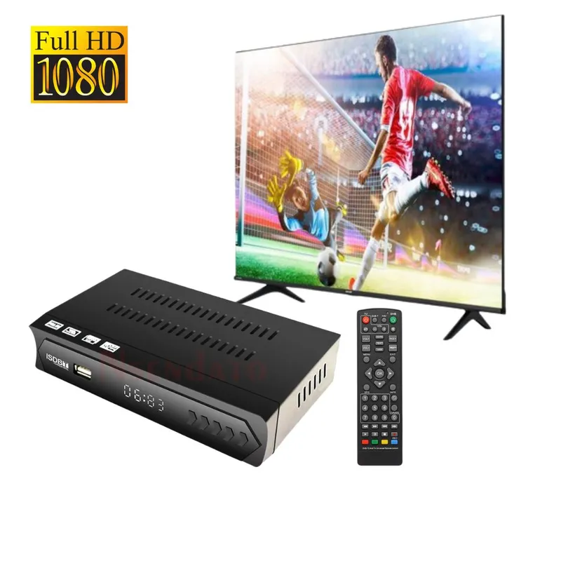 GENERICO - Decodificador Sintonizador TV Señal Analogico a Digital Full HD.