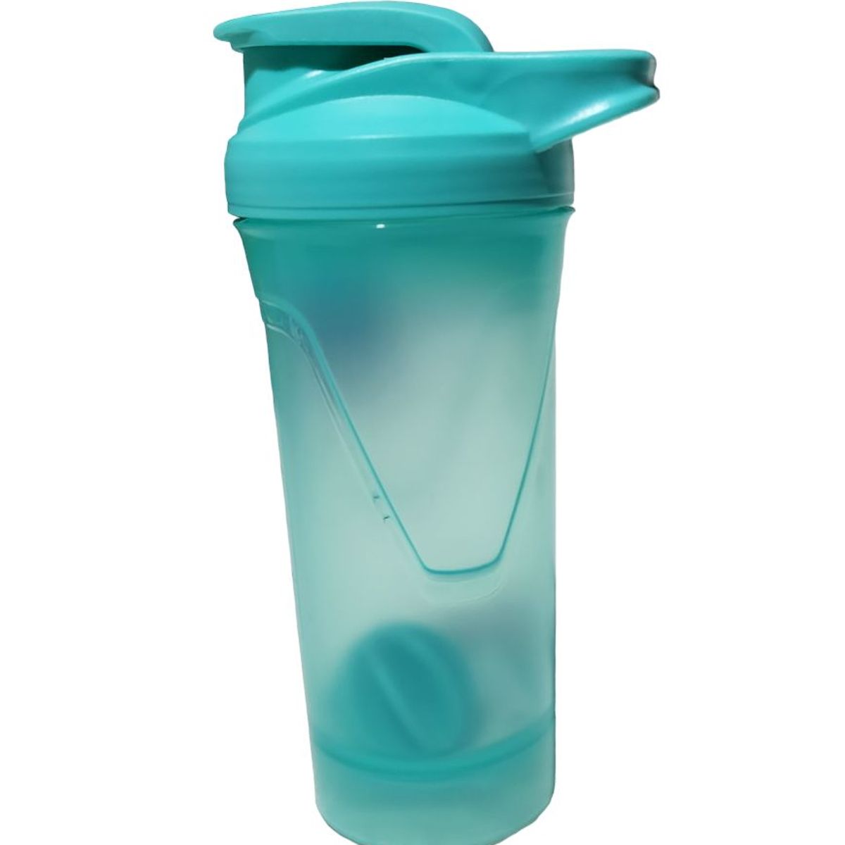 GENERICO - Tomatodo para batido shaker deportivo verde de 600ML