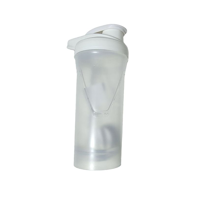 GENERICO - Tomatodo para batido shaker deportivo Blanco de 600ML