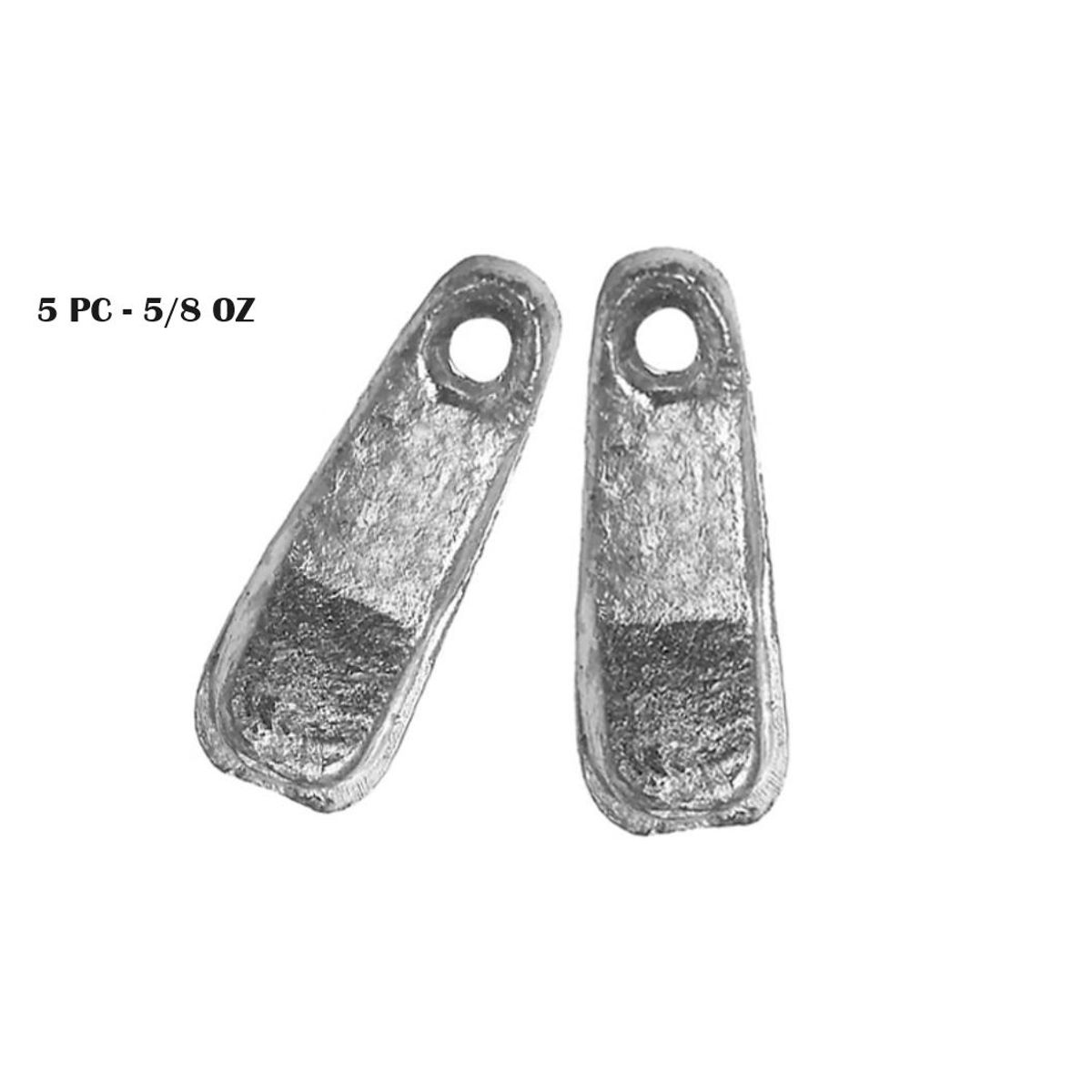 GENERICO - plomo para pesca 5/8 Oz / 5 und