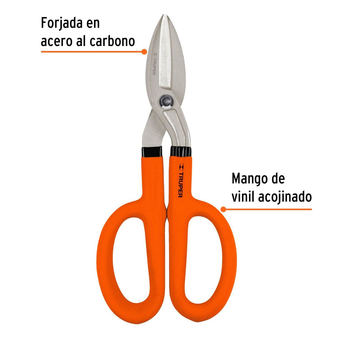 TRUPER - Tijera para hojalatero 10 Truper