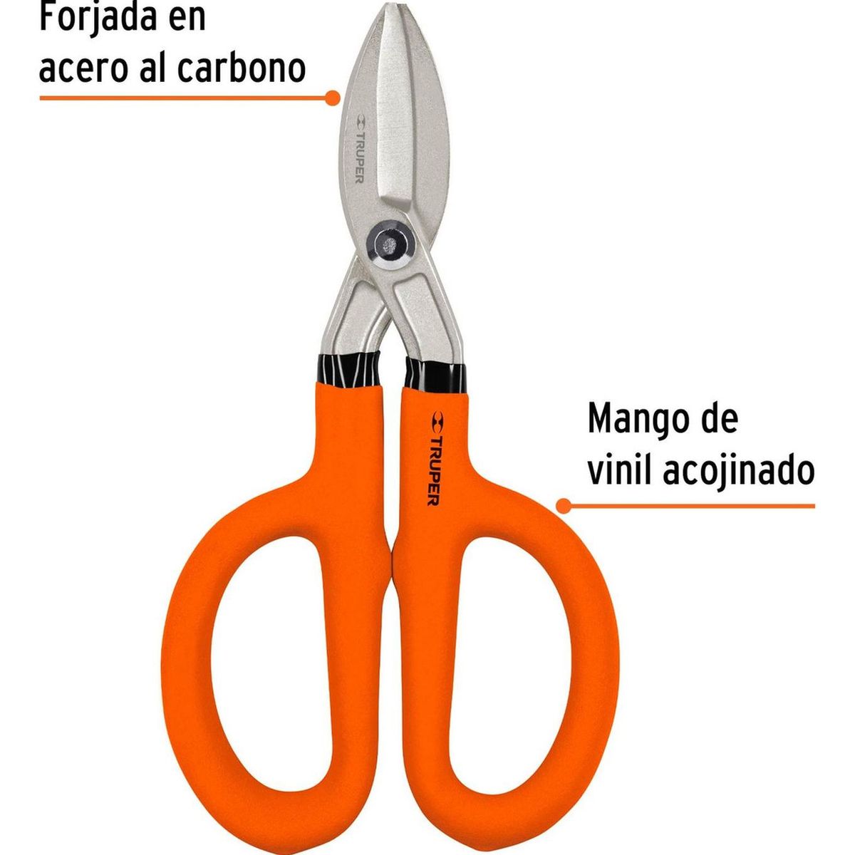 TRUPER - Tijera para hojalatero 8 Truper