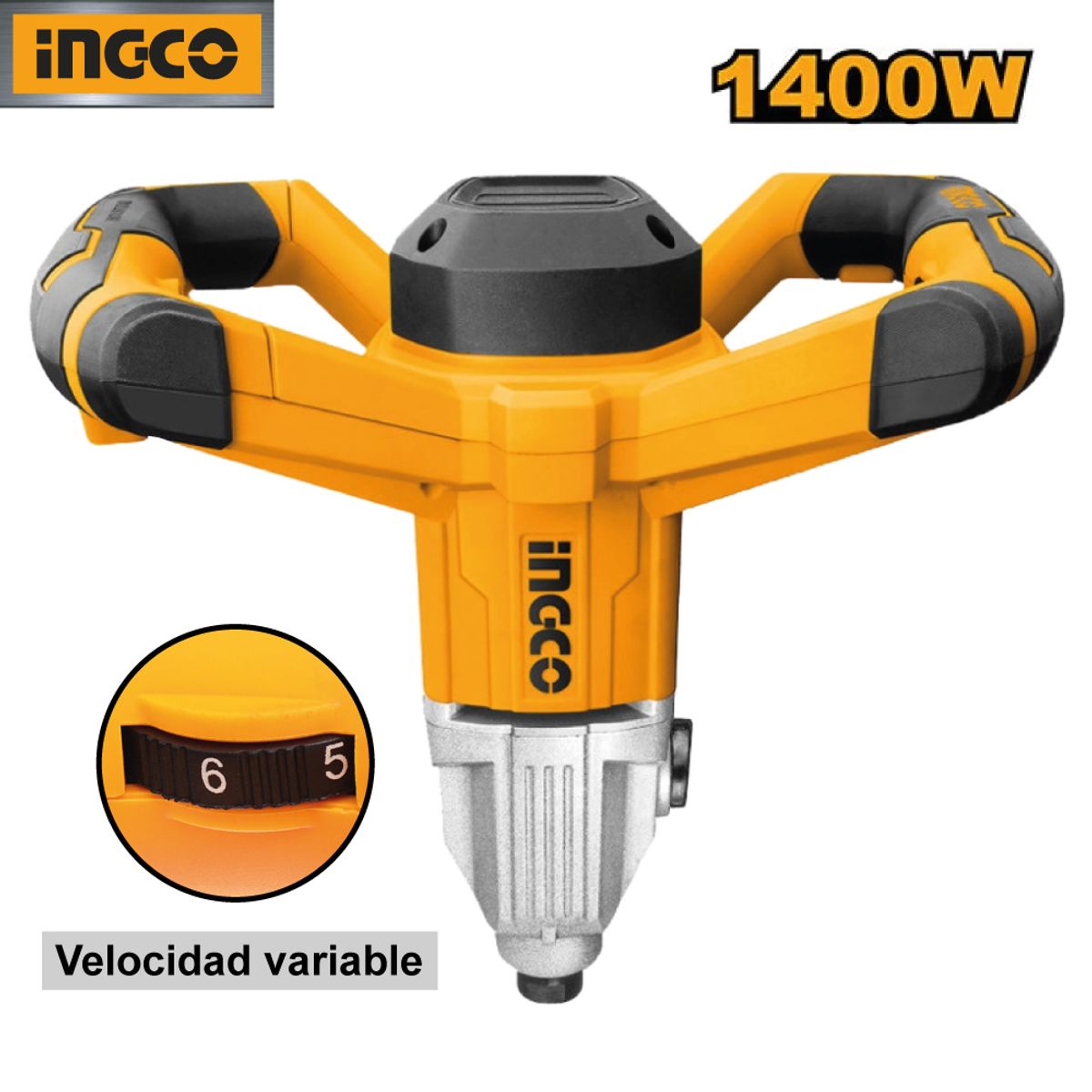 INGCO TOOLS - Mezcladora de Pintura y Pegamento INGCO 1400W MX214008