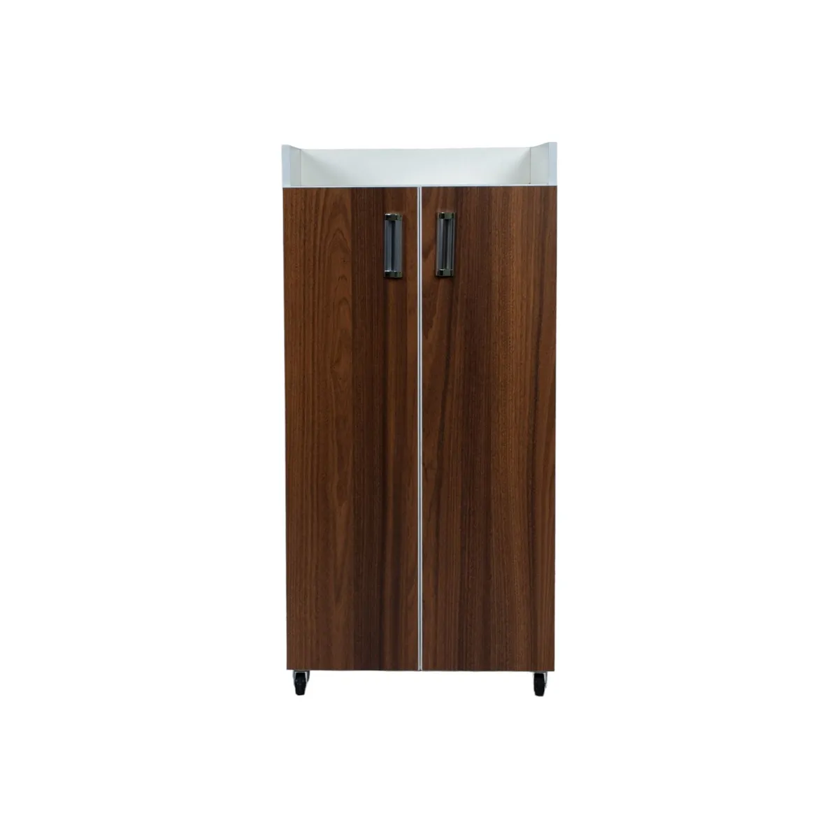 MUEBLES MACRUMO - Zapatera movible de 47cm - Color Pignetto - Armado