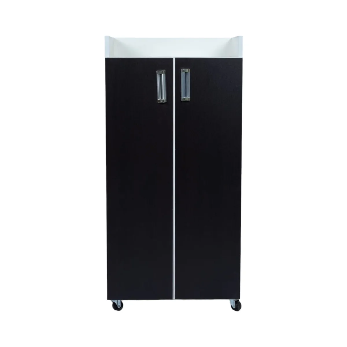 MUEBLES MACRUMO - Zapatera movible de 47cm - Color Wengue - Armado