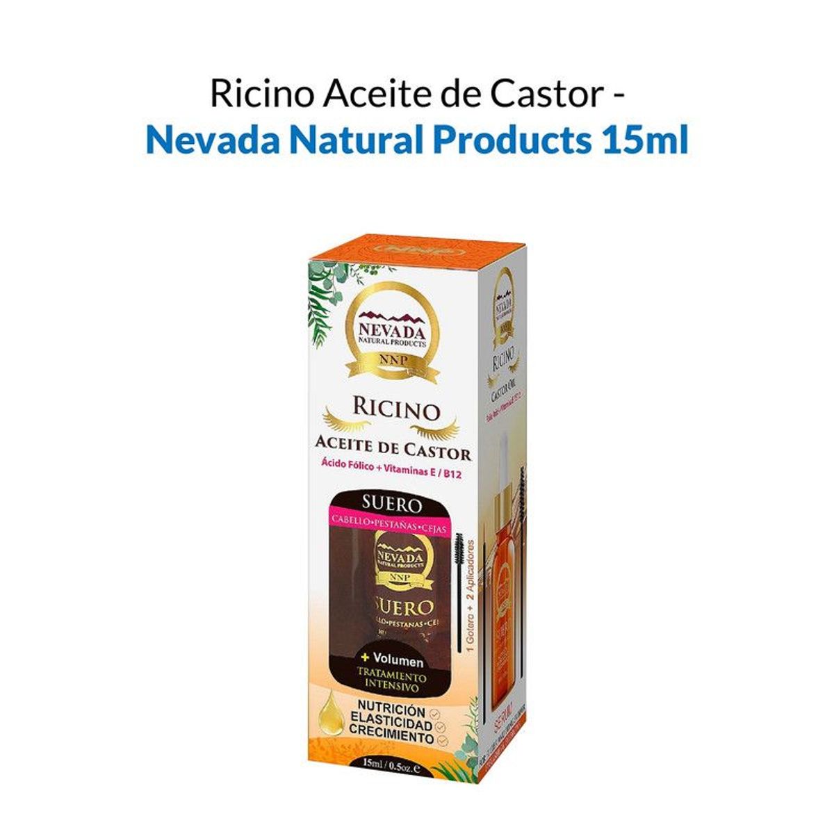NEVADA NATURAL PRODUCTS - Ricino Aceite De Castor Nevada Natural Products 15Ml
