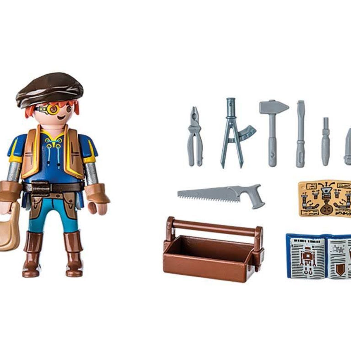 PLAYMOBIL - Playmobil Novelmore Dario con Herramientas