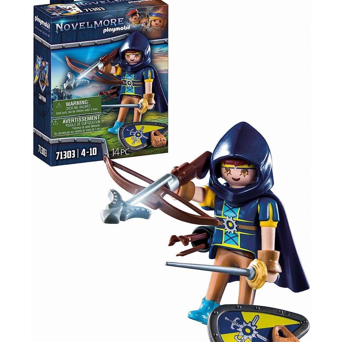 PLAYMOBIL - Playmobil Novelmore Gwynn con Equipo de Combate