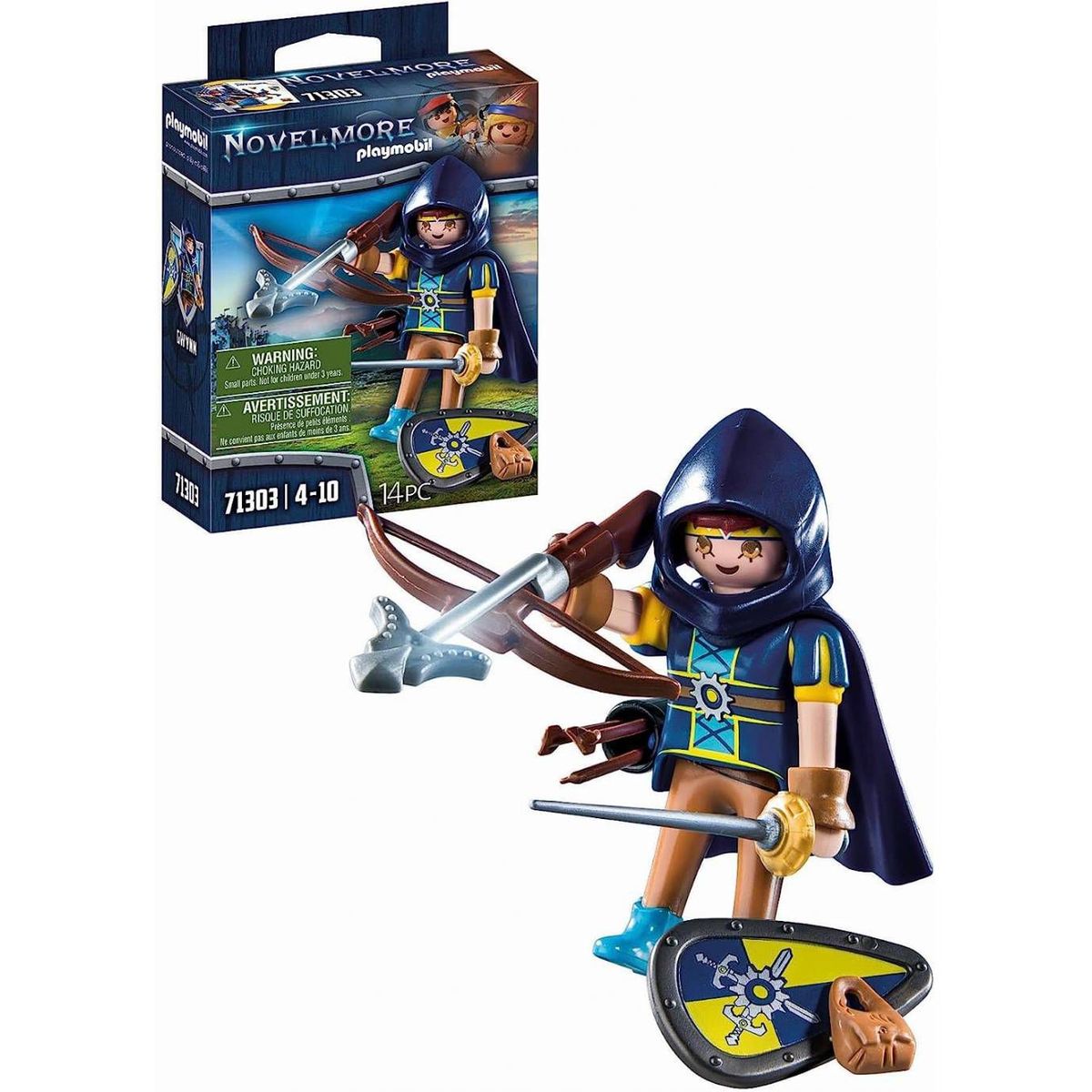 PLAYMOBIL - Playmobil Novelmore Gwynn con Equipo de Combate