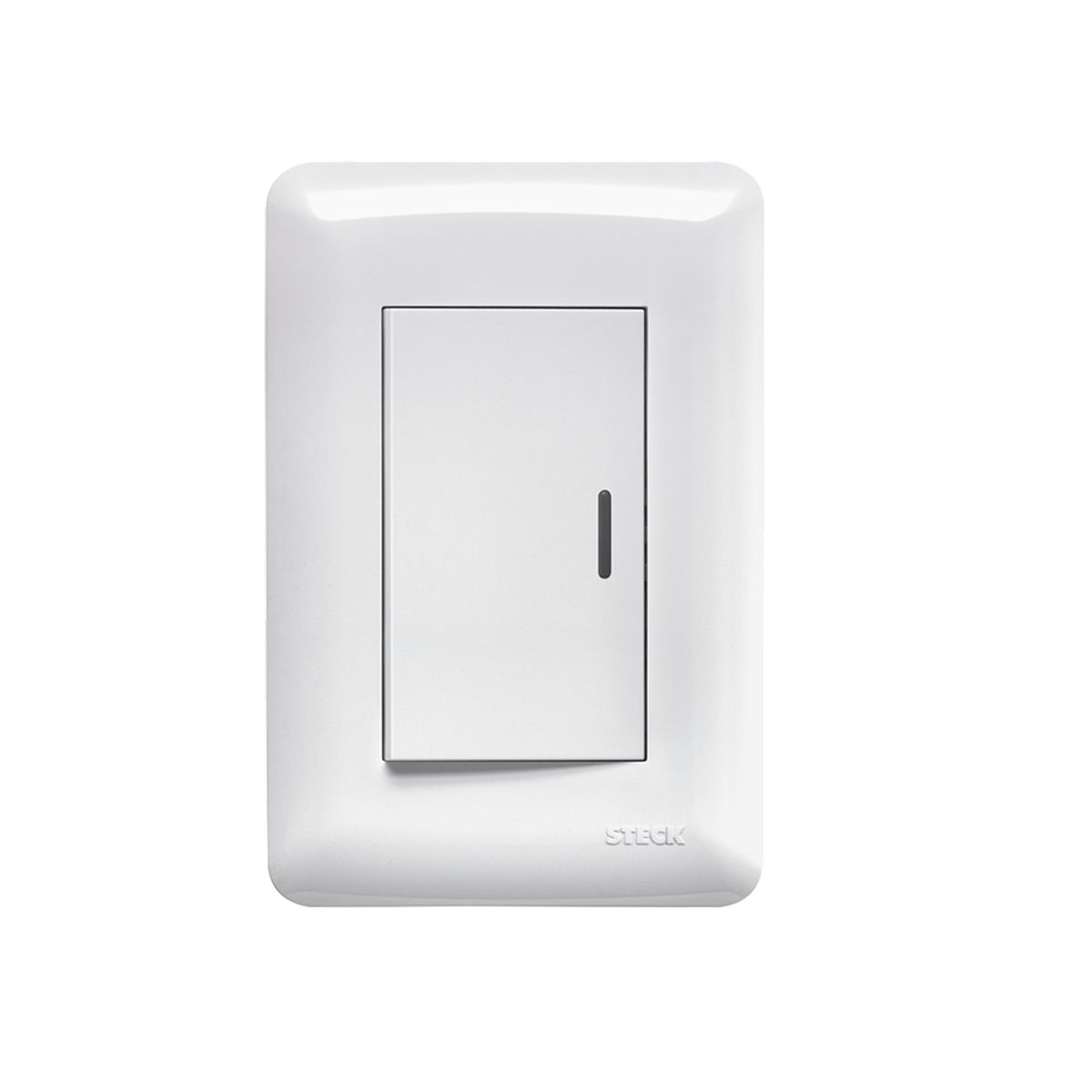 STECK - Conmutador Simple 3 Módulos 250V 10A Lyra