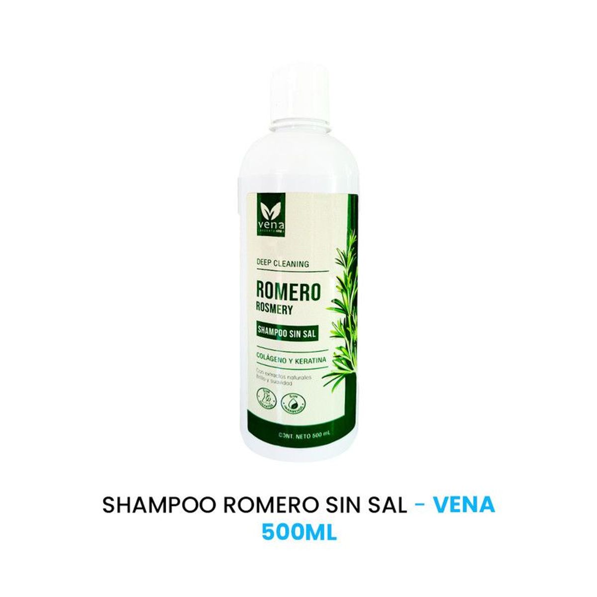 GENERICO - Shampoo Romero Sin Sal Vena 500ml
