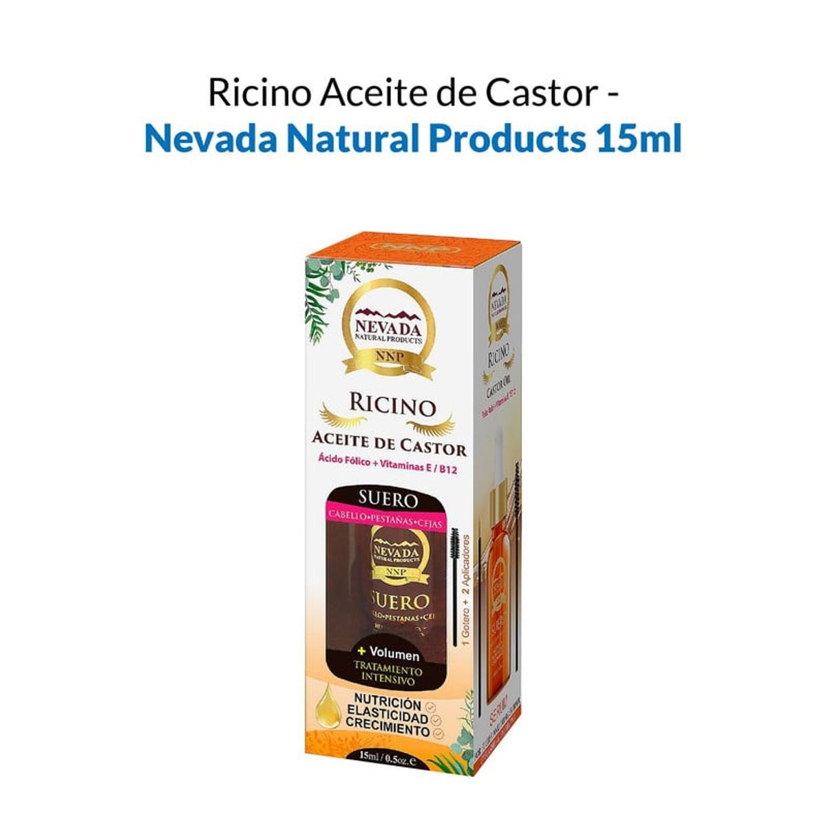 NEVADA NATURAL PRODUCTS - Ricino Aceite De Castor Nevada Natural Products 15Ml