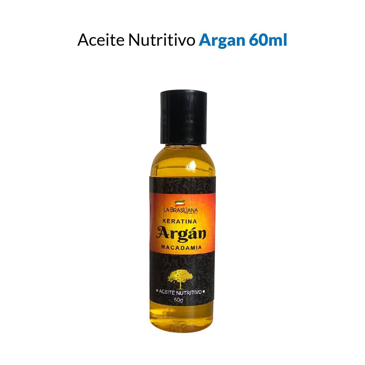 LA BRASILIANA - Aceite Nutritivo Argan La Brasiliana 60G