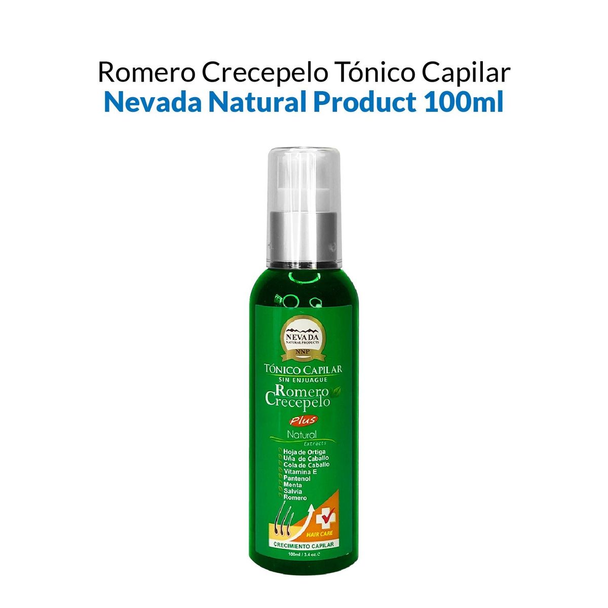 NEVADA NATURAL PRODUCTS - Tónico Capilar Romero Crecepelo Nevada 100ml