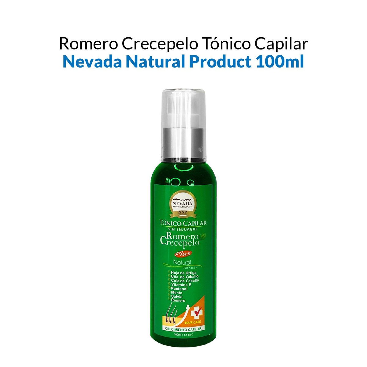 NEVADA NATURAL PRODUCTS - Tónico Capilar Romero Crecepelo Nevada 100ml