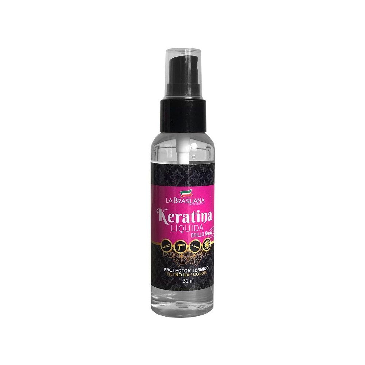 LA BRASILIANA - Keratina Liquida Brillo Spray La Brasiliana 60ml