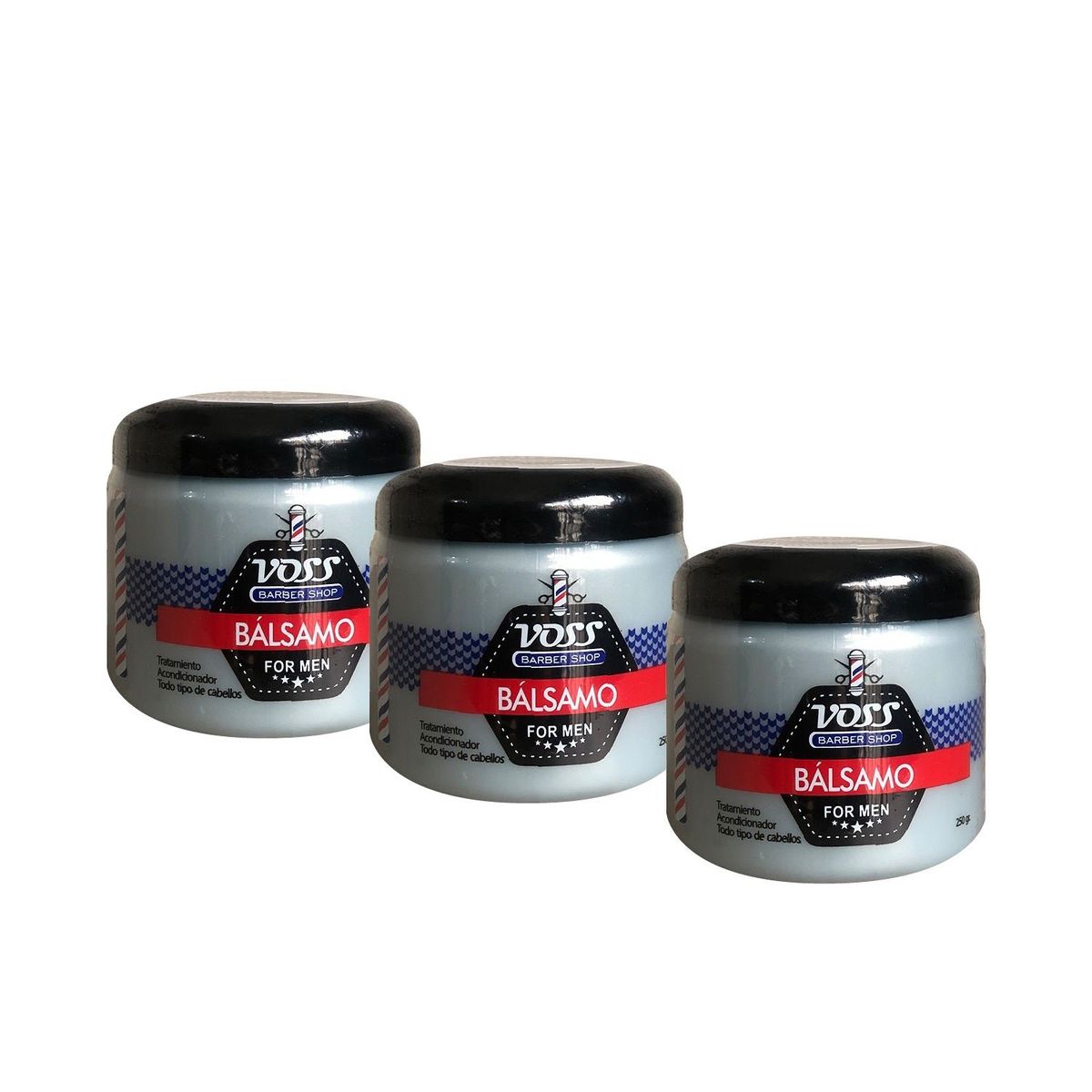 VOSS - Acondicionador De Bálsamo Form Men Voss 250Gr 3 Unidades