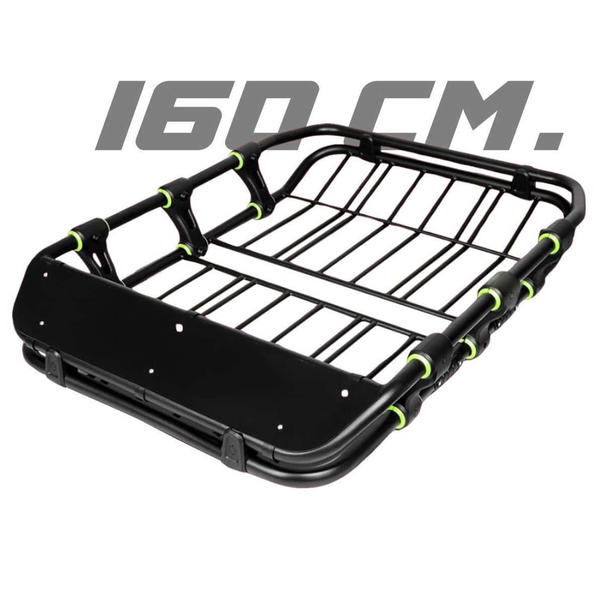 TECGO - PARRILLA DE TECHO CANASTILLA DE HIERRO DE 160CM UNIVERSAL