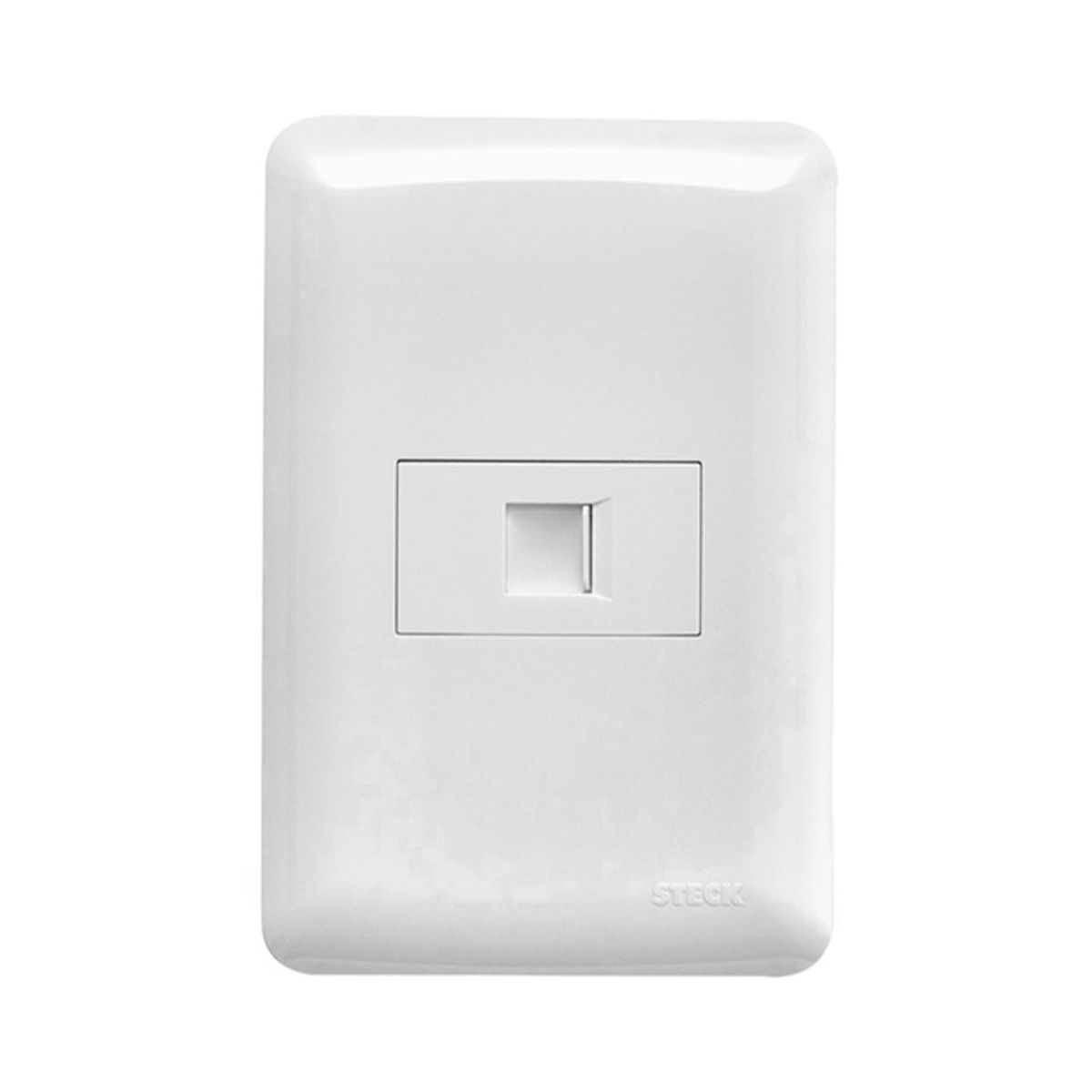 STECK - Toma Modulo Datos Rj45 Blanco