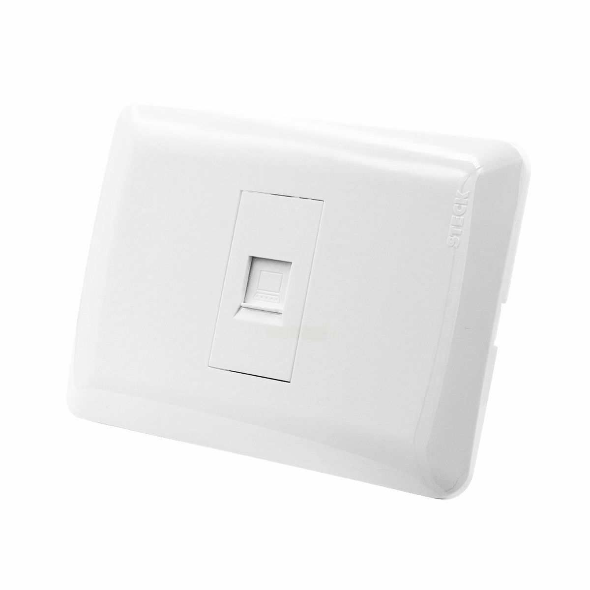 STECK - Toma Modulo Datos Rj45 Blanco