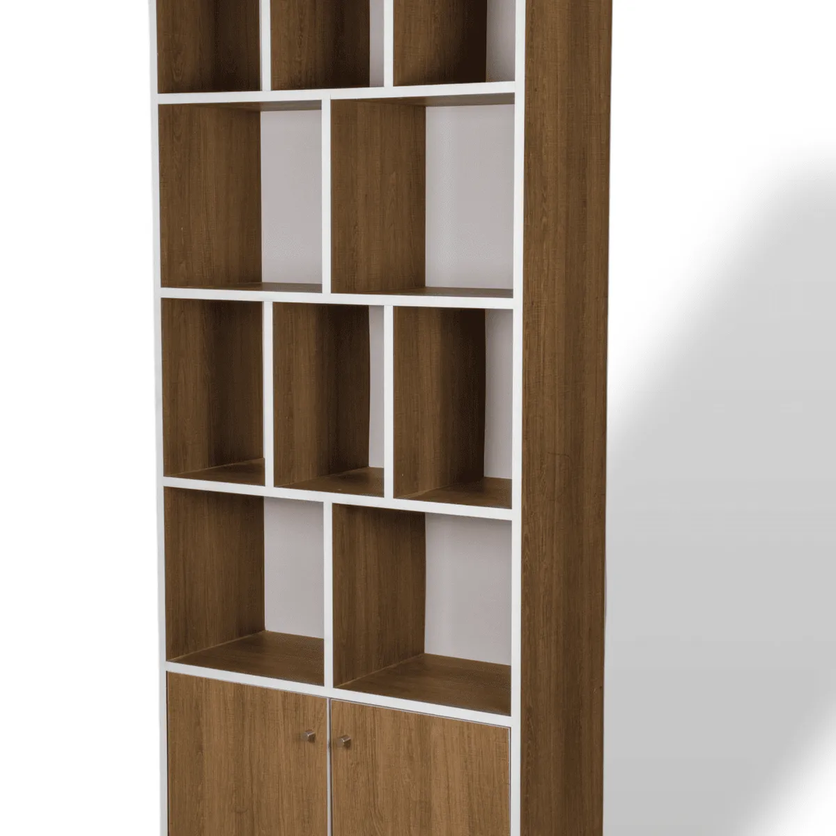 MUEBLES MACRUMO - Librero de 80cm - Color Brixton - Armado