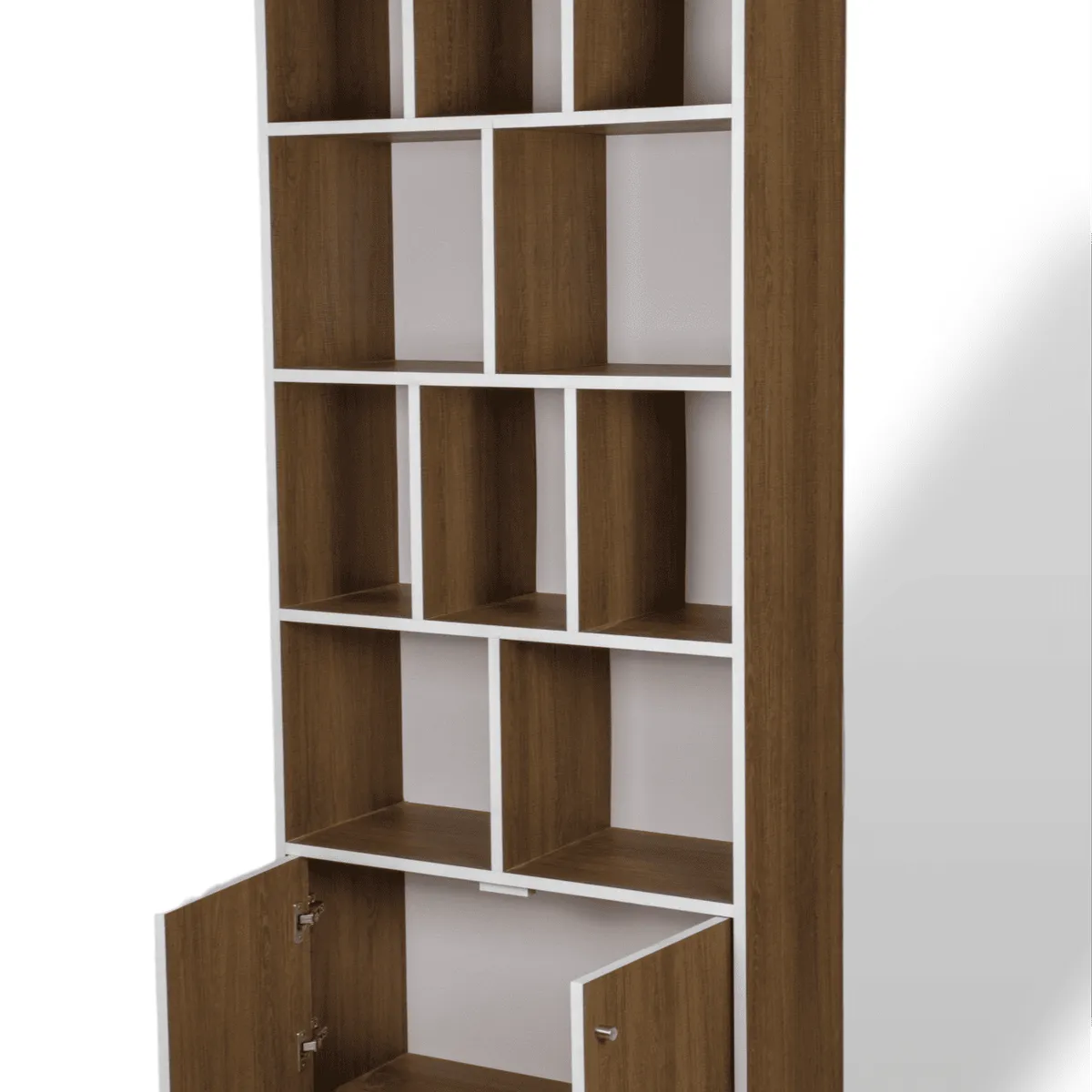 MUEBLES MACRUMO - Librero de 80cm - Color Brixton - Armado