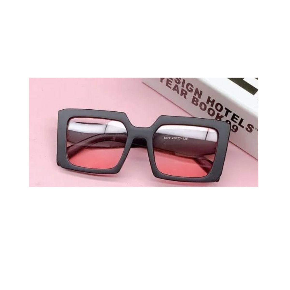 GENERICO - Lentes de Sol Infantil Cuadrados  PL3913 Negro Tornasolado