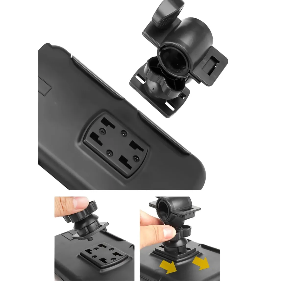 GENERICO - SOPORTE FUNDA PARA CELULAR IMPERMEABLE PARA MOTOCICLETA