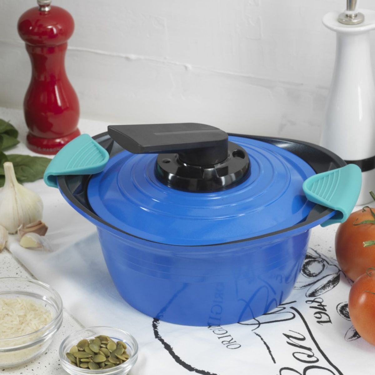 ROICHEN - Juego de ollas 7 piezas Premium Colores Natural Roichen