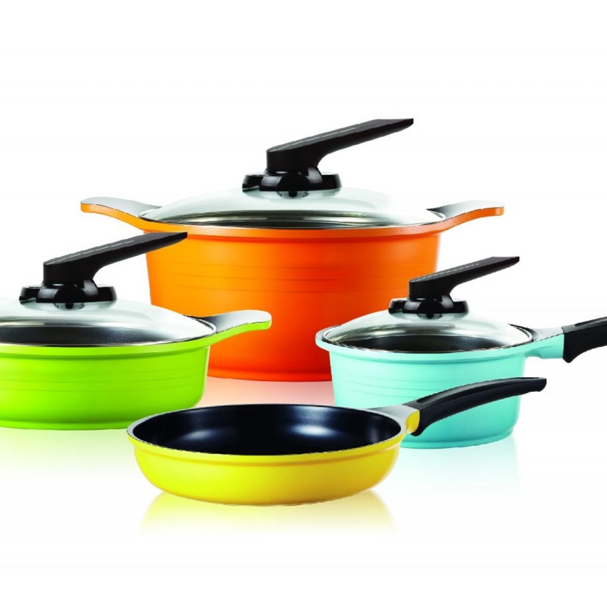 ROICHEN - Juego de ollas 7 piezas Roichen Natural