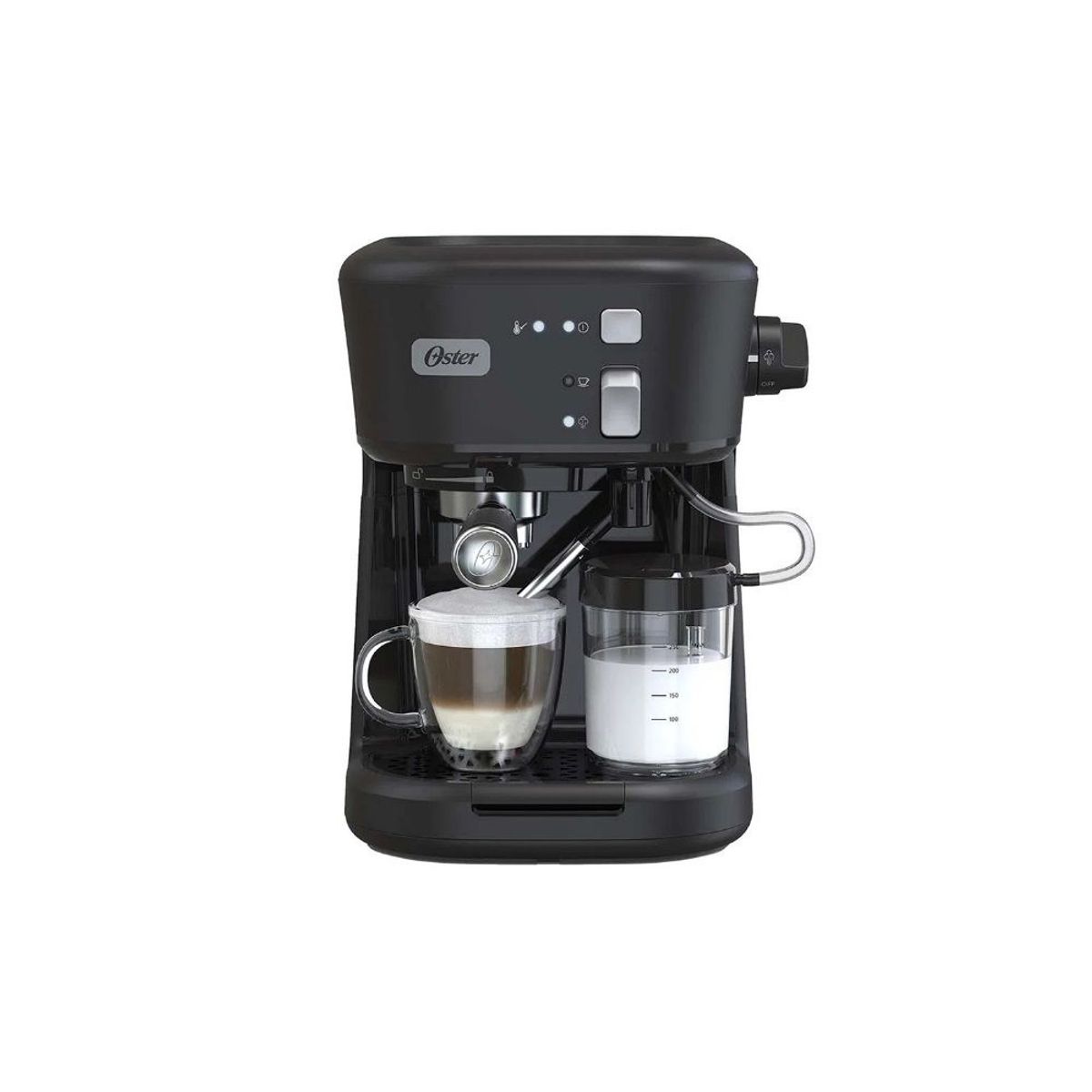 OSTER - Cafetera Oster BVSTEM5501B-053 Eléctrica para Espresso y Capuccino