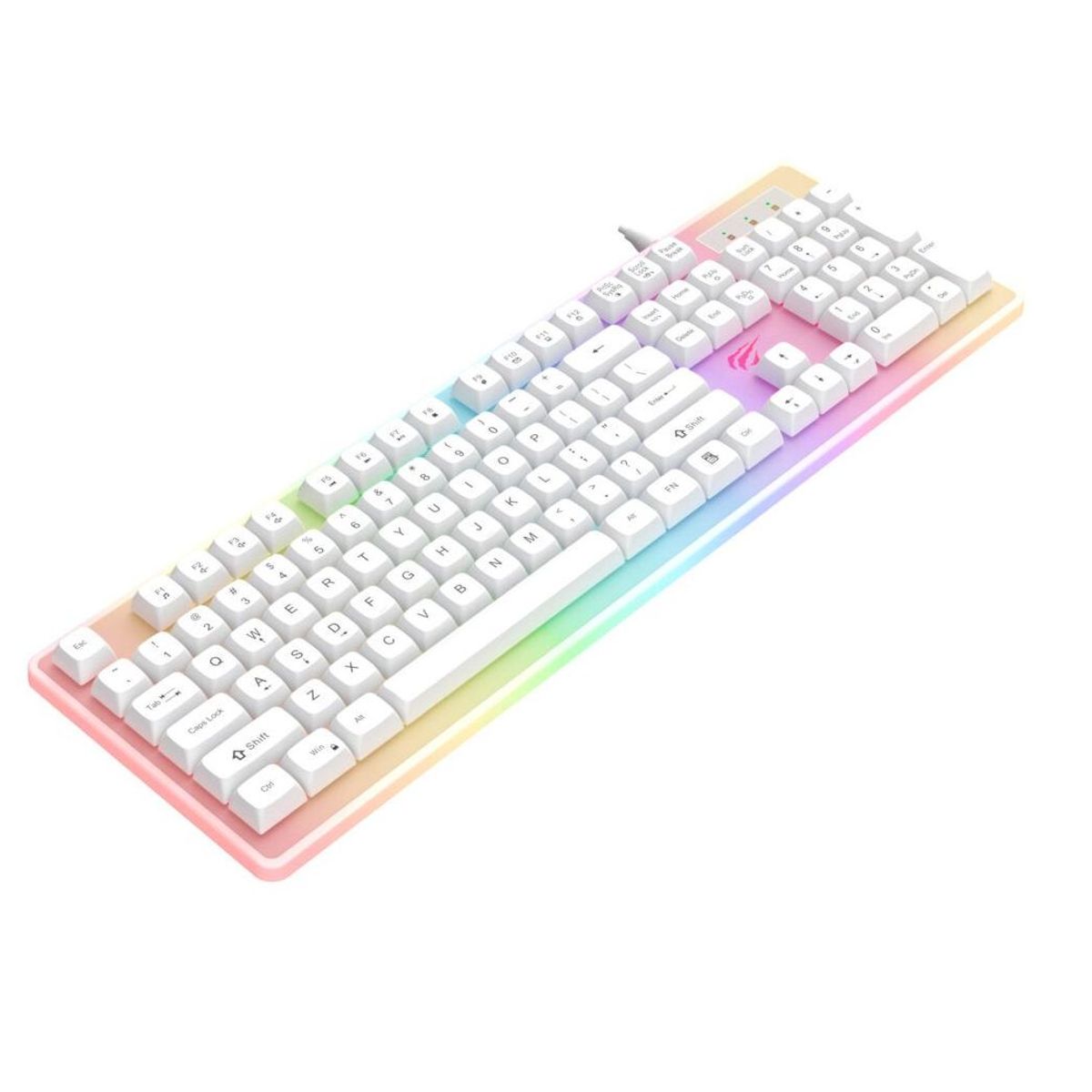 HAVIT - Teclado cable usb gamer Havit GAMENOTE KB876L-SP